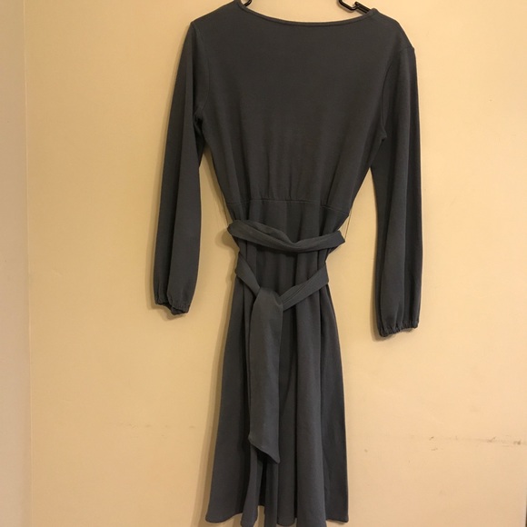 Gray Shabby Apple Dress - Picture 3 of 6